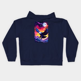 Eagle Moon Kids Hoodie